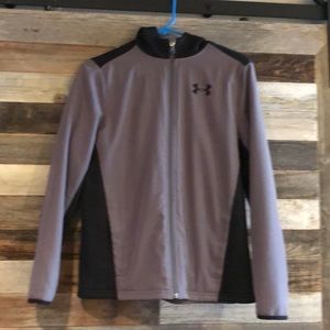 Under Armour sweatshirt.